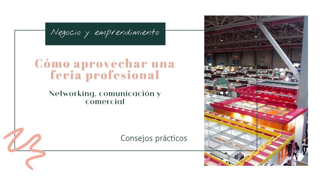 portada aprovechar una feria