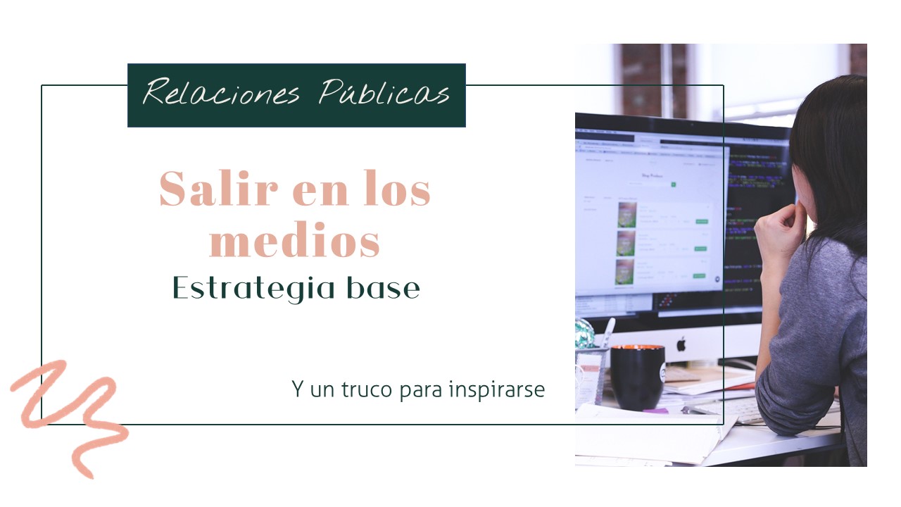 portada salir en los medios estrategia base