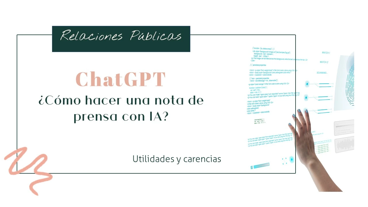 portada como hacer una nota de prensa con chatgpt